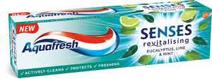 Aquafresh Senses Energising Toothpaste Eucalyptus, Lime & Mint 75ml