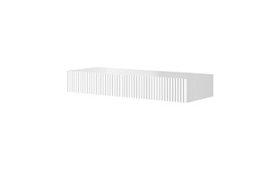 Wall-mounted Console Table Dresser Nicole, white/matt white