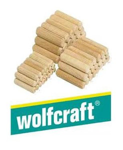 Wolfcraft Dowel 8x40mm 40pcs