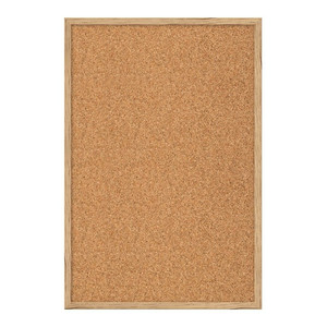 Cork Board 40 x 60 cm, birch