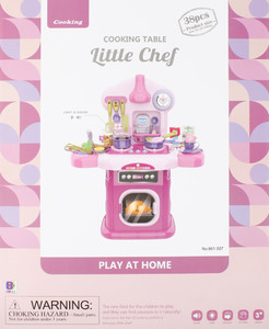 Kitchen Playset Cooking Table Little Chef 3+