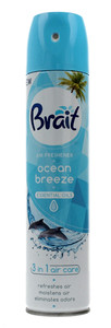 Brait Air Care 3in1 Air Freshener Ocean Breeze 300ml