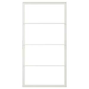 SKYTTA Sliding door frame, white, 102x196 cm