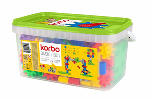 Korbo Construction Blocks Basic 180 4+