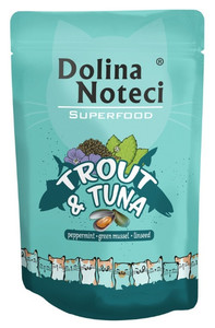Dolina Noteci Superfood for Cats Trout & Tuna 85g