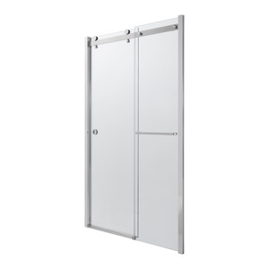 GoodHome Sliding Shower Door Naya 120 x 195 cm, clear glass