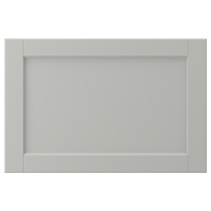 LERHYTTAN Door, light grey, 60x40 cm