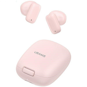 USAMS Bluetooth Headphones Earphones 5.3 TWS ID Series, pink