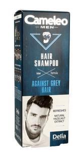 Delia Cosmetics Cameleo Men Hair & Beard Shampoo Against Grey Hair 150ml