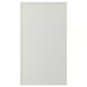 ASPUDDEN Front for dishwasher, light grey, 45x80 cm