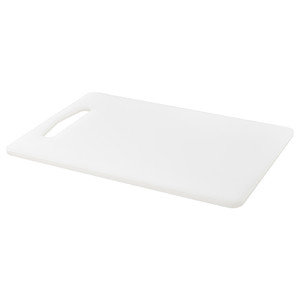 LEGITIM Chopping board, white, 34x24 cm