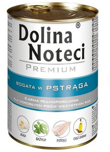 Dolina Noteci Premium Dog Wet Food with Trout 400g