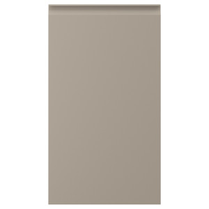 UPPLÖV Front for dishwasher, matt dark beige, 45x80 cm