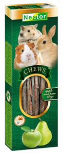 Nestor Apple & Pear Twigs for Rodents & Rabbits 80g