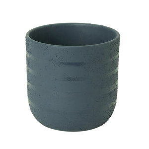 Ceramic Plant Pot GoodHome 12 cm, blue coral