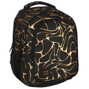 School Backpack Gold