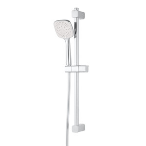 GoodHome Shower Kit Teesta, 3-spray, chrome