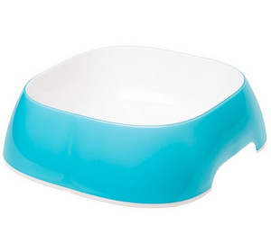 Dog Bowl Glam Large, blue