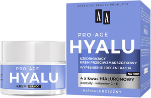 AA Pro-Age Hyalu Firming Anti-Wrinkle Hypoallergenic Night Cream 50ml