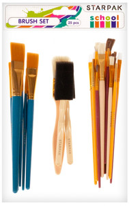 Starpal School Brush Set Paintbrushes 25pcs