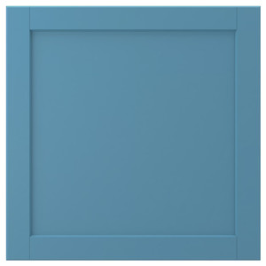 LERHYTTAN Door, blue, 60x60 cm