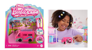 Barbie Mini Barbieland Doll & Vehicle Set HYF39 4+