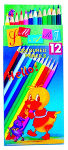 Hasta Coloured Pencils 12pcs Smart
