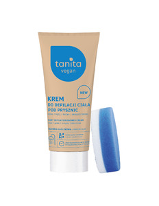 TANITA Vegan Body Depilation Shower Cream with Caolin Clay Vegan 200ml