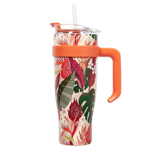 Thermal Mug Miami Tropical, orange