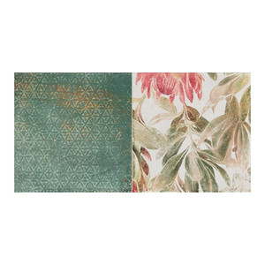 Glazed Tile Margot Flower 30.8 x 60.8 cm, 1pc, decor B