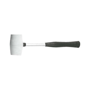 Rubber Hammer 40mm, white