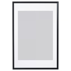KNOPPÄNG Frame, black, 61x91 cm
