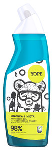 YOPE Natural Lime&Mint Toilet Cleaning Gel 98% Natural 750ml