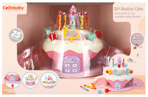 DIY Musical Cake with Accessories 3+
