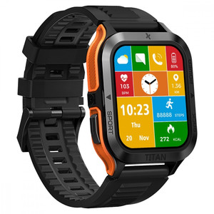 Maxcom Smartwatch Fit FW67 Titan Pro, orange-black