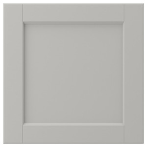 LERHYTTAN Door, light grey, 40x40 cm
