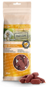 Chewies Cheese Salametti Midi Beef & Cheese Dog Snack 80g