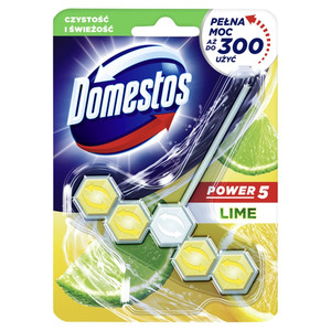 Domestos Power 5 Lime Toilet Freshener 55g