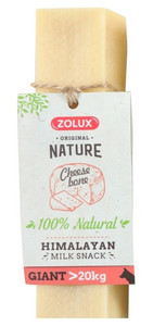 Zolux Original Nature Dog Snack Cheese Bone Himalayan Milk Snack Giant 151g