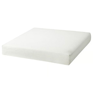 DUVHOLMEN Inner cushion for seat cushion, outdoor off-white, 80x80 cm
