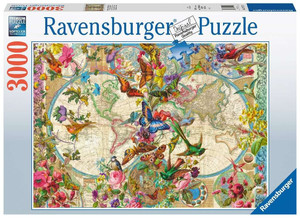 Ravensburger Jigsaw Puzzle World Map 3000pcs 14+