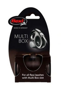 Flexi Multi Box for all Flexi Leashes, black