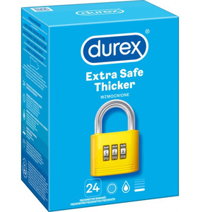 Durex Condoms Extra Safe 24pcs