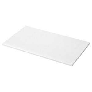 MÖCKLERYD Worktop, white/laminate, 123x2.2 cm