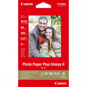 Canon Photo Paper Plus Glossy II PP201 4x6 50 Sheets