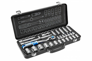 HOEGERT Tools Set 29pcs 1/2" Sockets & Accessories