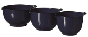 Curver Kitchen Mixing Bowl Set of 3 - 1.5l, 2l, 2.5l, dark blue