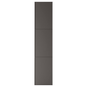 MERÅKER Door, dark grey, 50x229 cm