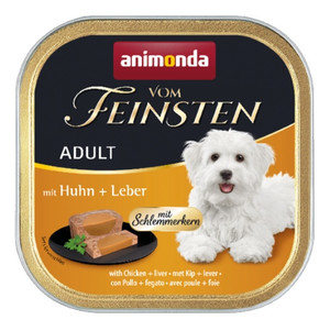 Animonda vom Feinsten Dog Adult Wet Food Chicken & Liver 150g