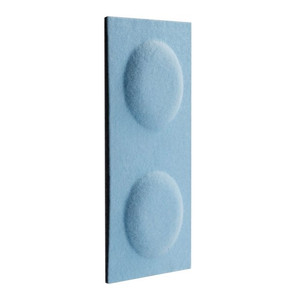 Decorative Wall Panel 30 x 15 cm, felt, blue block